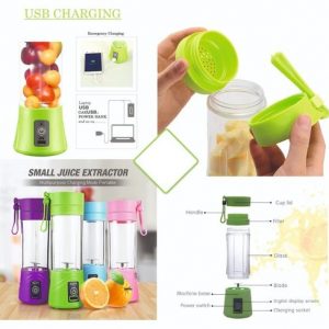 Portable Rechargeable Juicer Blender Bottle