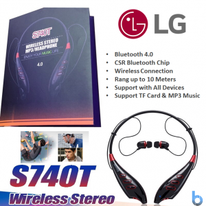 LG S740T Wireless Sports NeckBand